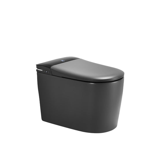 684*390*473mm Matte Grey Instant Heating Jet Siphon Type Flushing Smart Toilet