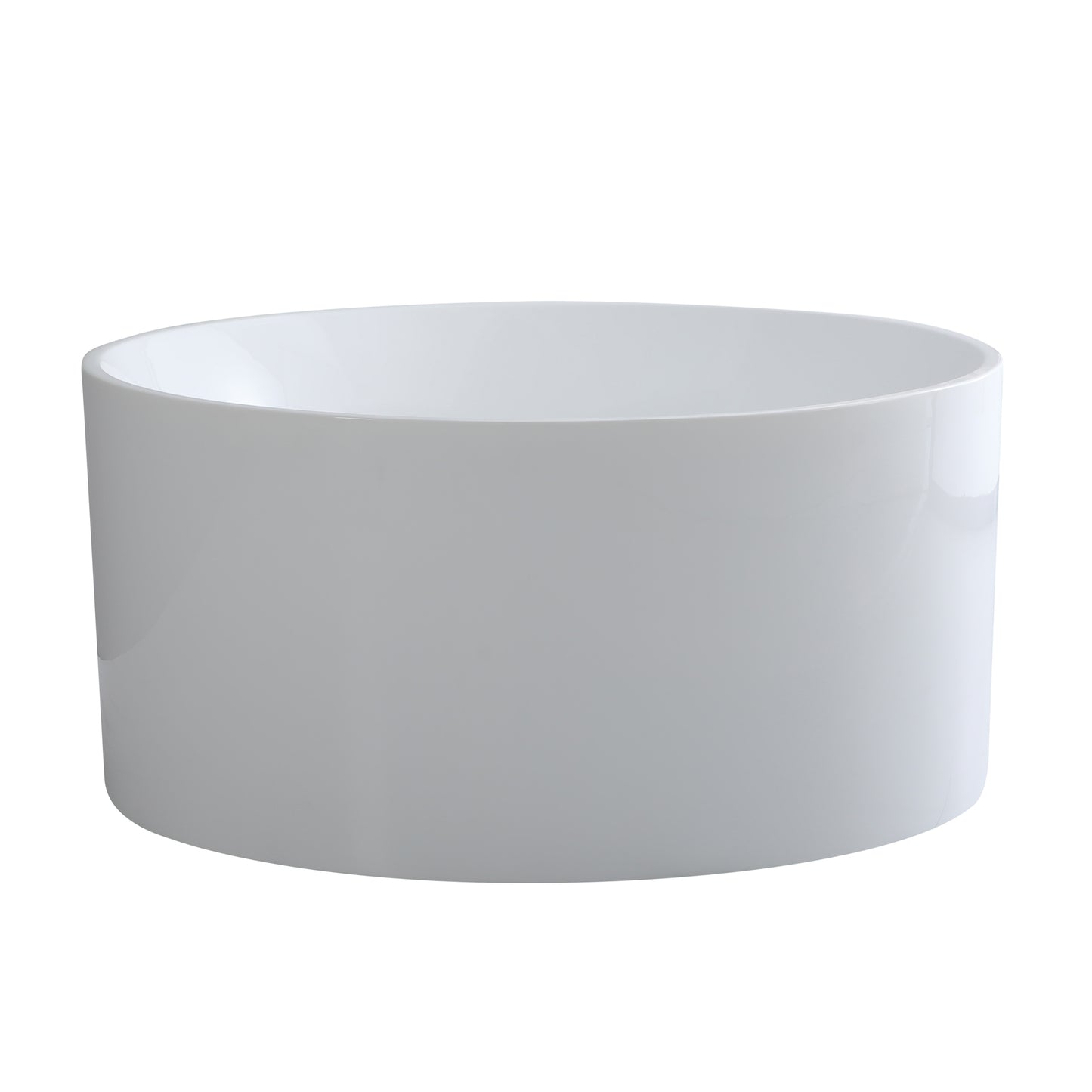 Como Gloss White 1280mm Round Bath
