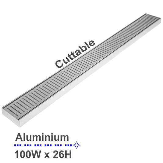 100x100x26mm Chrome Floor Grate