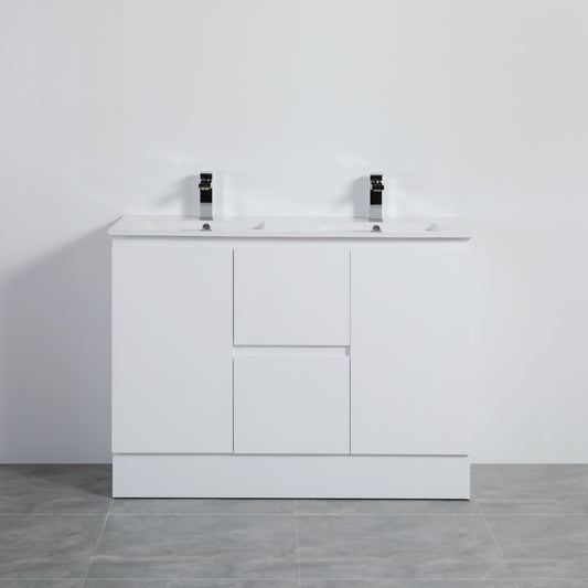 Alpha Free Standing PVC Vanity with soft closing LK-AL124DK