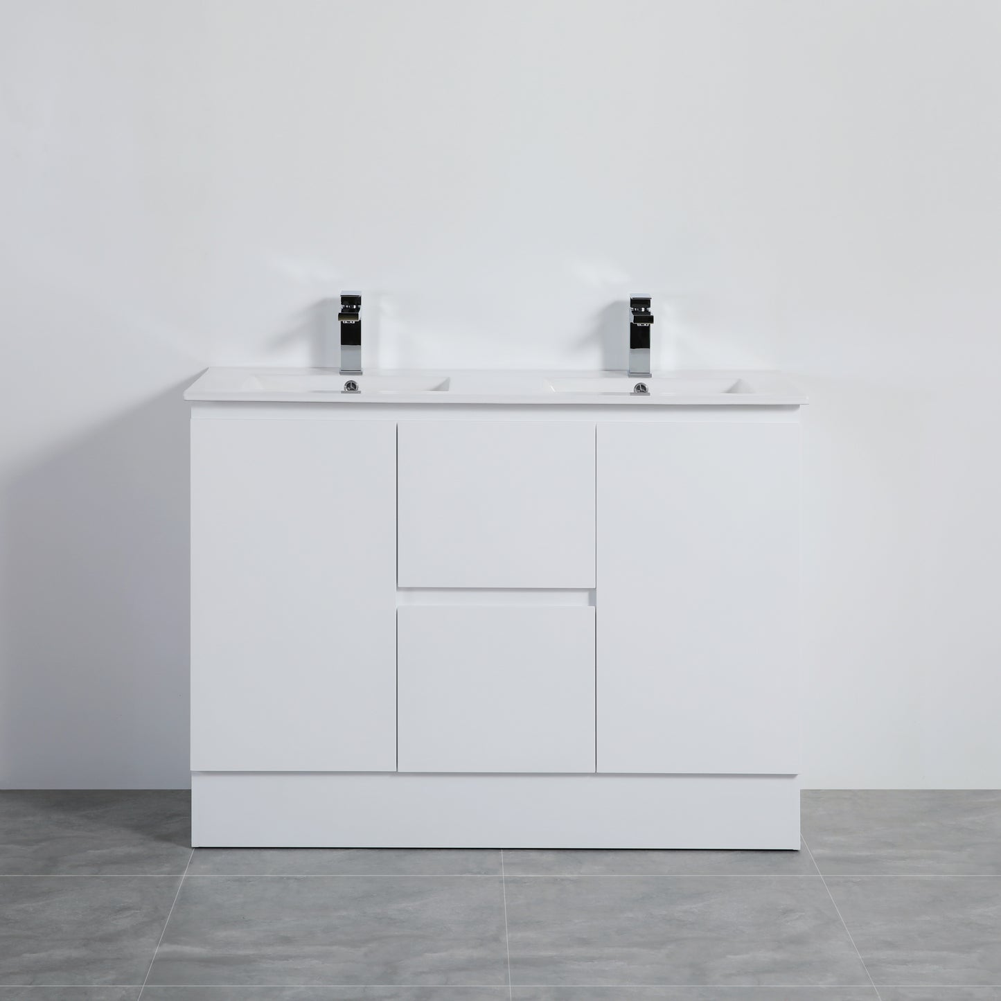 Alpha Free Standing PVC Vanity with soft closing LK-AL124DK
