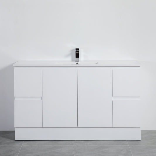 Alpha Free Standing PVC Vanity with soft closing LK-AL154K