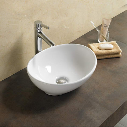 Birch Fine Ceramic Above Counter Basin LK-BA410