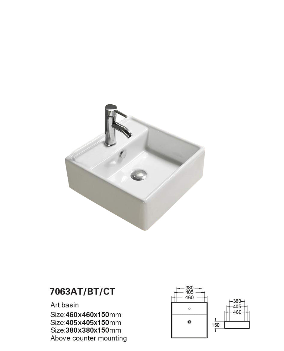 Crete  Fine Ceramic Wall Hung /Above Basin LK-CW