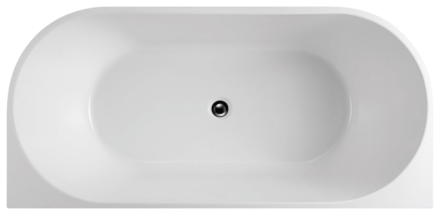DOVER Back To Wall Free Standing Bath LK-DV
