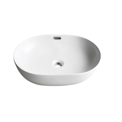 Ellips Fine Ceramic  Above Counter Overflow Basin LK-ELA490