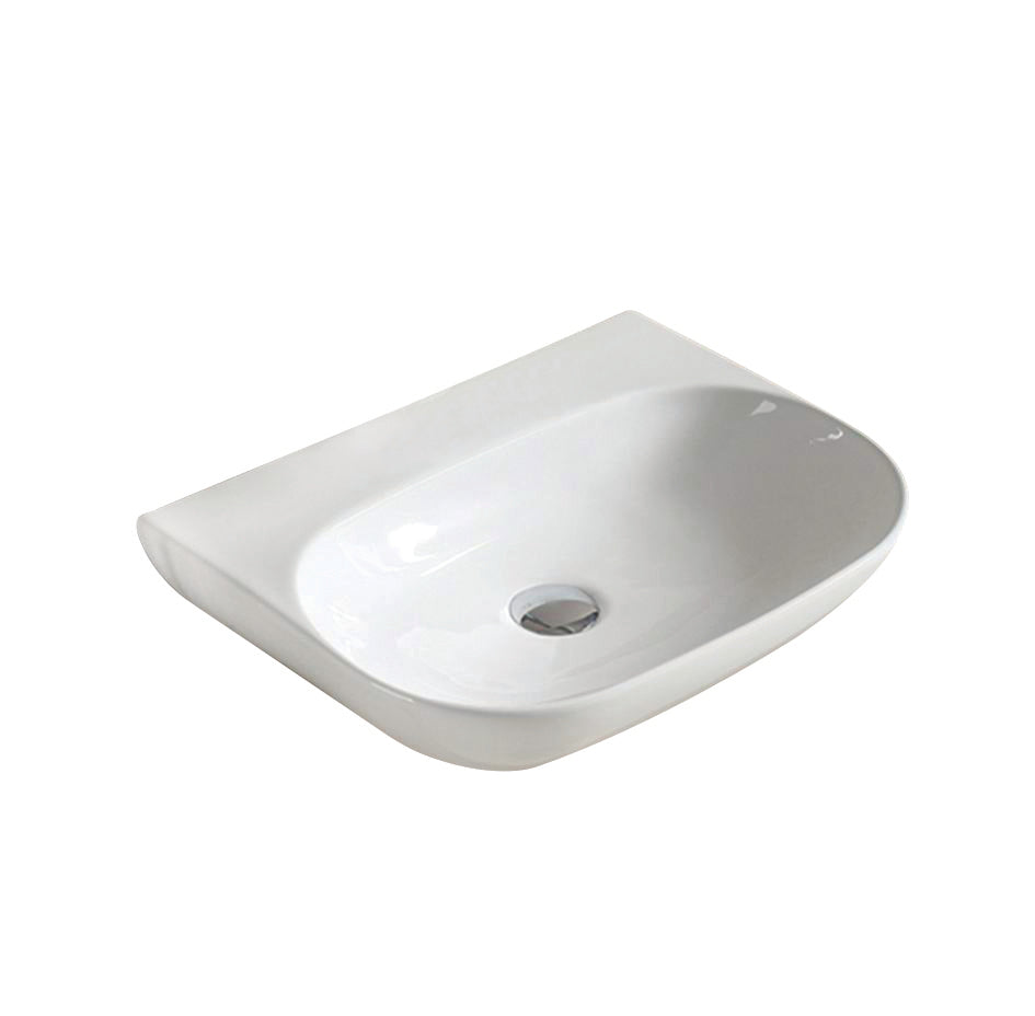 Ellips Fine Ceramic Wall Hung Basin LK-ELW500