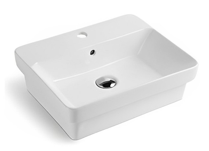 Kliff Fine Ceramic Insert Basin with Tap Hole LK-KIS410/500