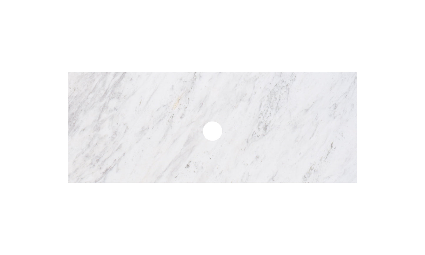 Carrara White Marble Stone Top