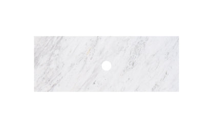Carrara White Marble Stone Top