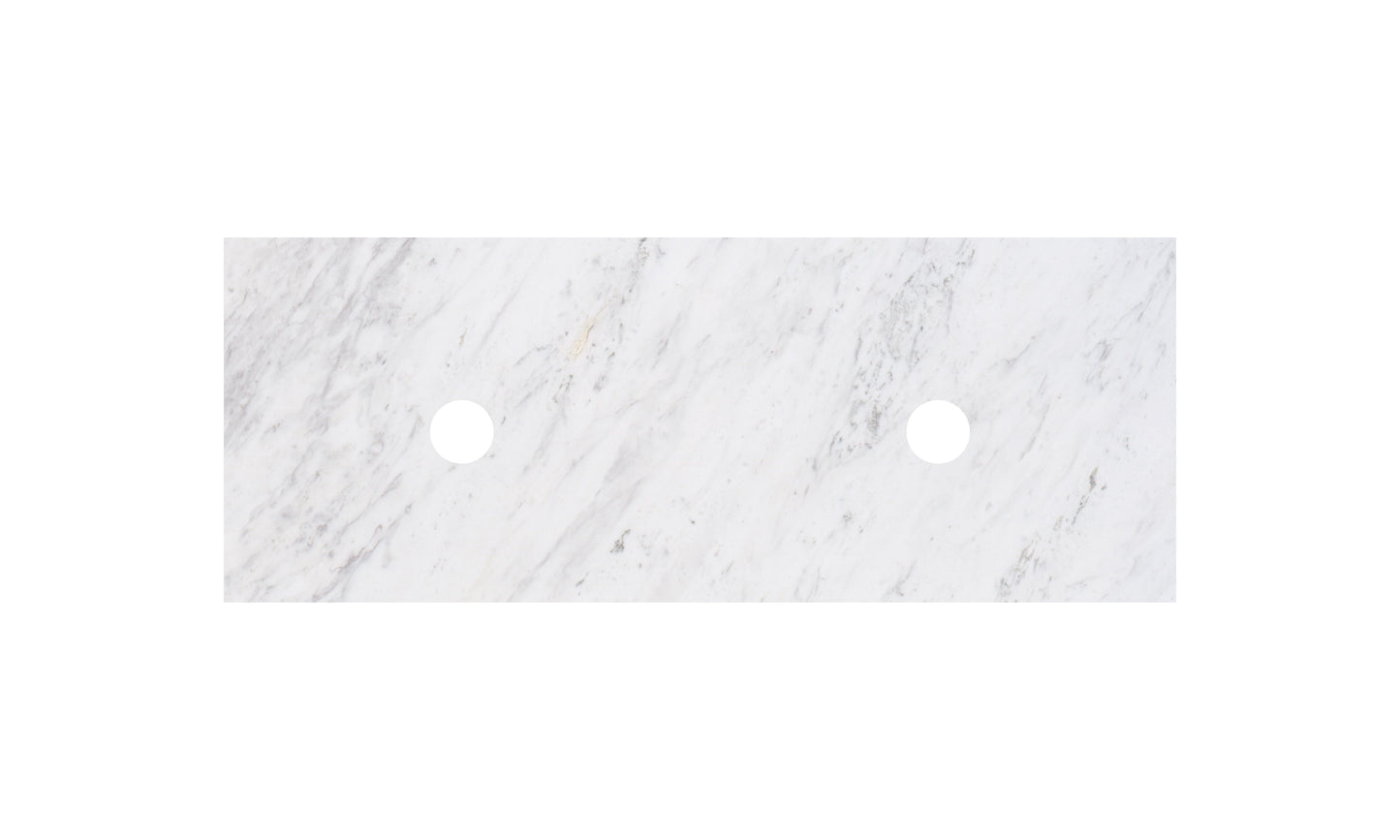 Carrara White Marble Stone Top