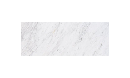 Carrara White Marble Stone Top