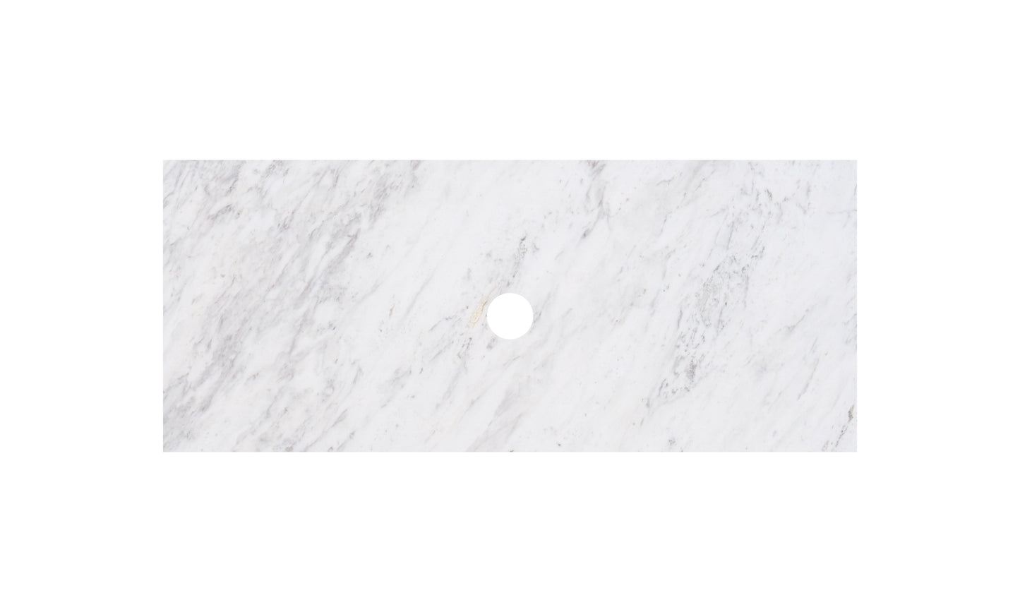 Carrara White Marble Stone Top