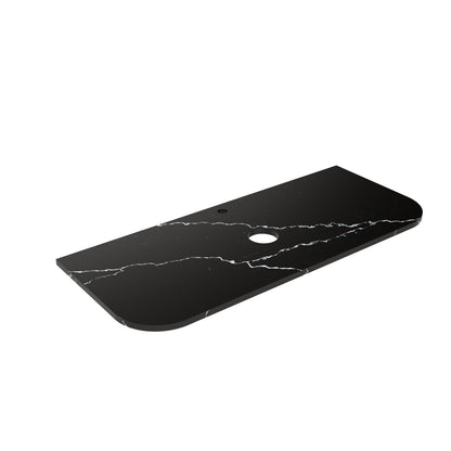 Calacatta Night (WG485) Zero Silica Engineer Stone Top - Curve LK-QCN