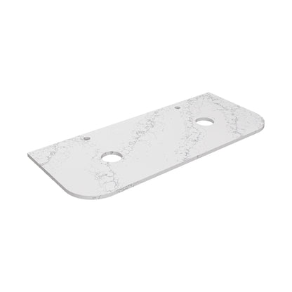 Calacatta White (WG486) Zero Silica Engineer Stone Top - Curve LK-QCW