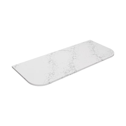 Calacatta White (WG486) Zero Silica Engineer Stone Top - Curve LK-QCW