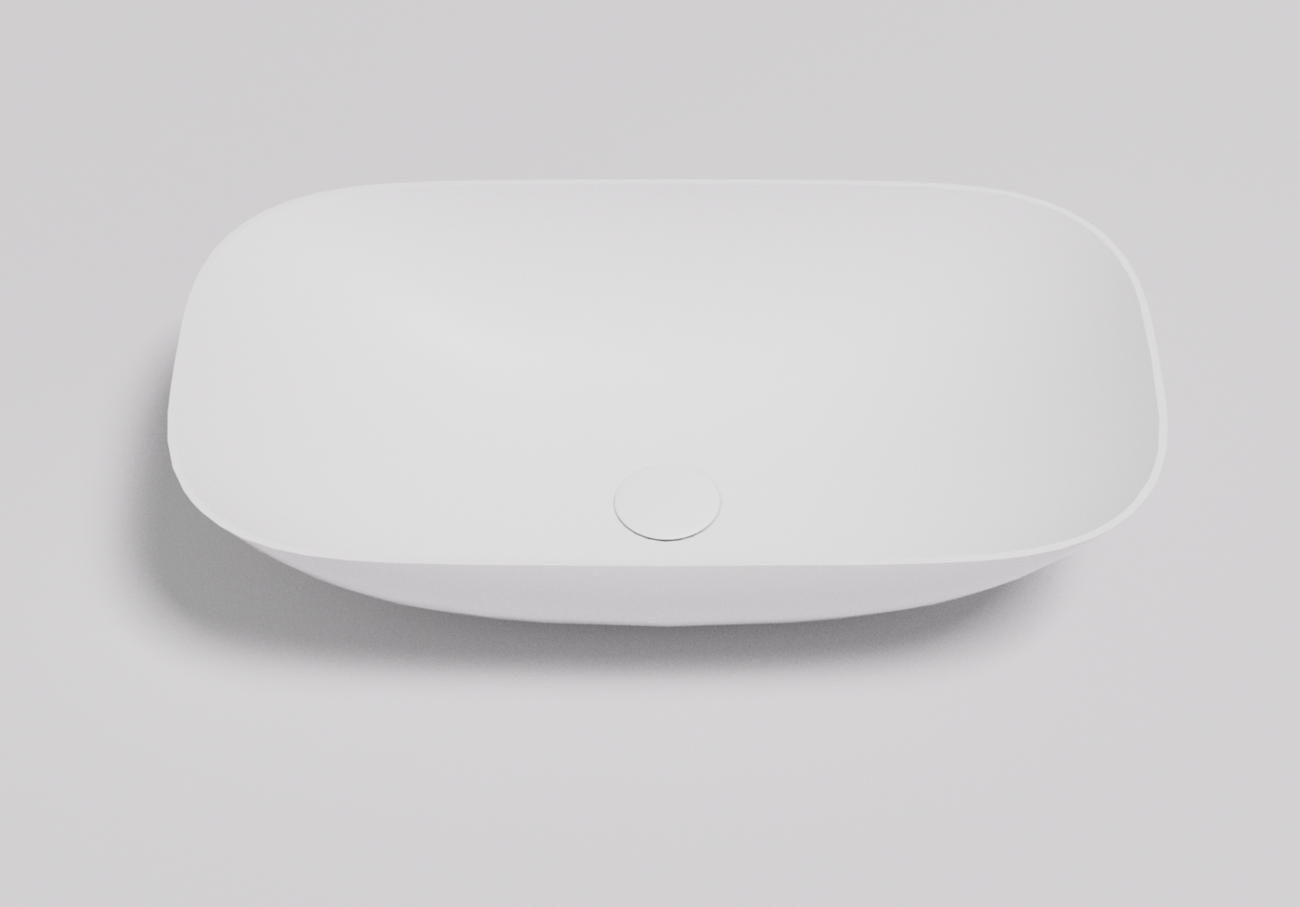 Perry Solid Surface Stone Above Counter Basin