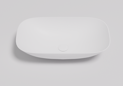 Perry Solid Surface Stone Above Counter Basin