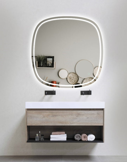 750x750mm LED Mirror