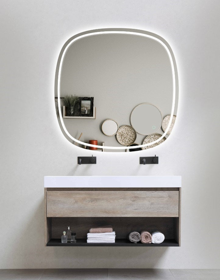 750x750mm LED Mirror