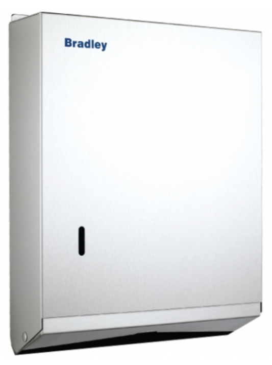 Bradley Australia MAP Ultraslim Paper Satin SS Towel Dispenser