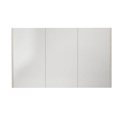 Camden Pencil Edge Shaving Cabinet Coastal Oak