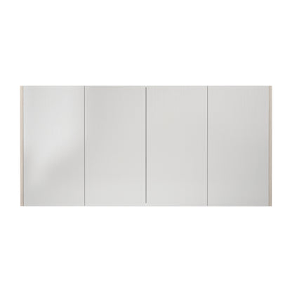 Camden Pencil Edge Shaving Cabinet Coastal Oak