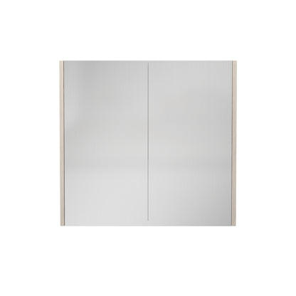 Camden Pencil Edge Shaving Cabinet Coastal Oak