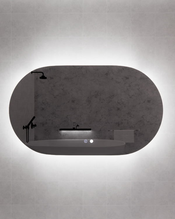 1200 x 700 x 45mm Frameless LED