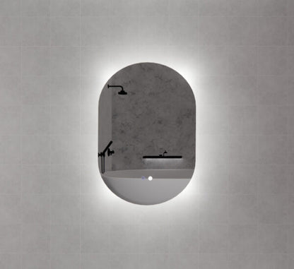 600 x 900 x 45mm Frameless LED