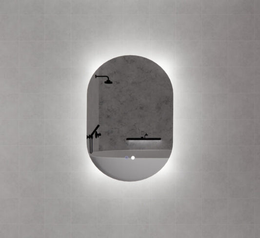 600 x 900 x 45mm Frameless LED