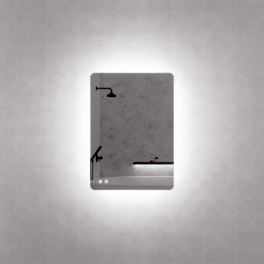 500 x 700 x 45mm Frameless LED