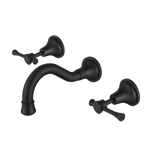 Montpellier Wall Spa & Sink Set - Matte Black