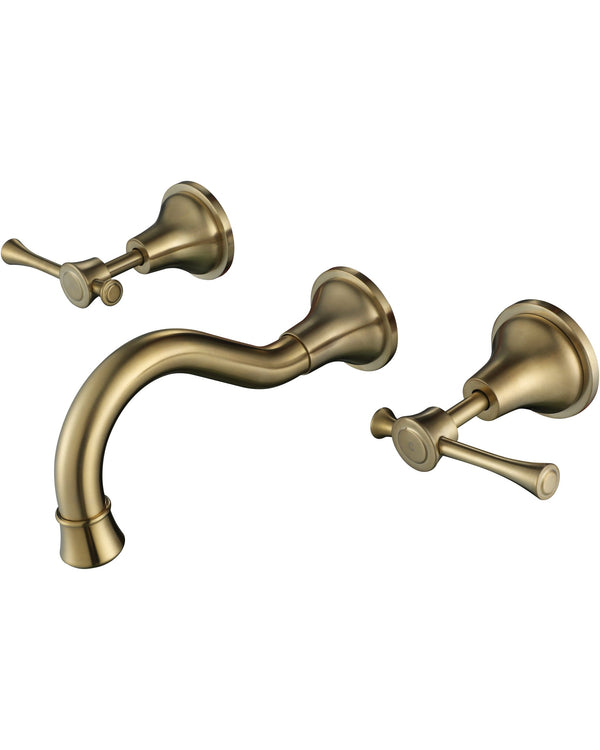 Montpellier Wall Spa & Sink Set - Brushed Bronze