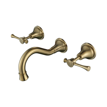 Montpellier Wall Spa & Sink Set - Brushed Bronze