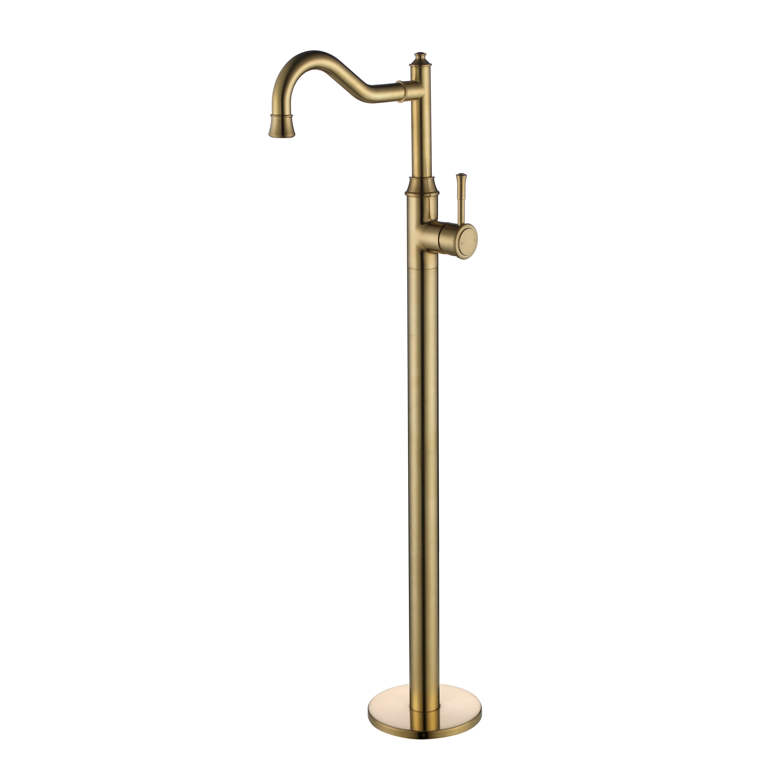 Montpellier Freestanding Bath Mixer - Brushed Bronze