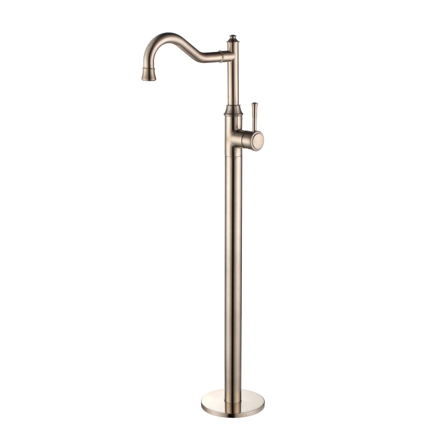 Montpellier Freestanding Bath Mixer - Brushed Nickel