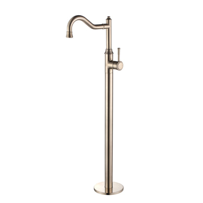 Montpellier Freestanding Bath Mixer - Brushed Nickel