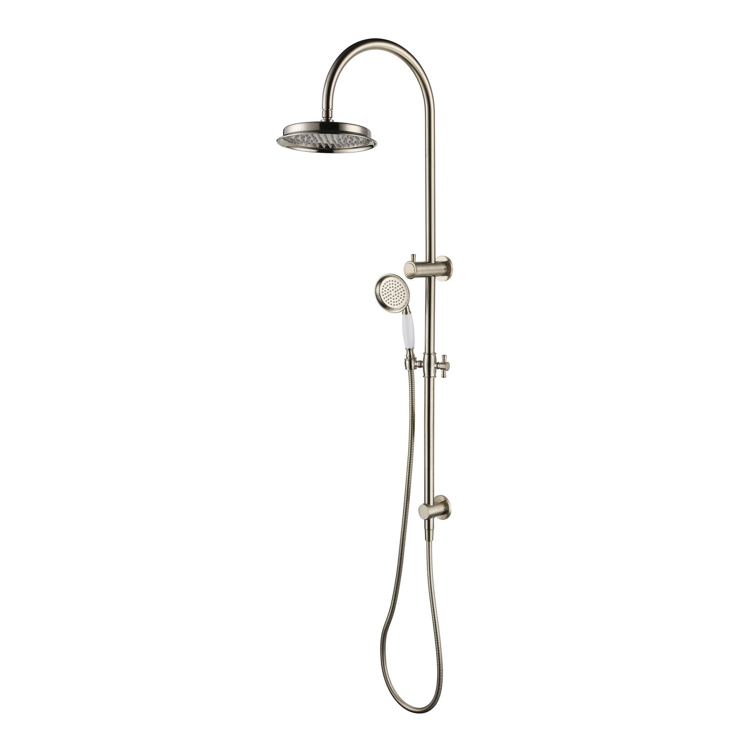 Montpellier Shower Column Set - Brushed Nickel