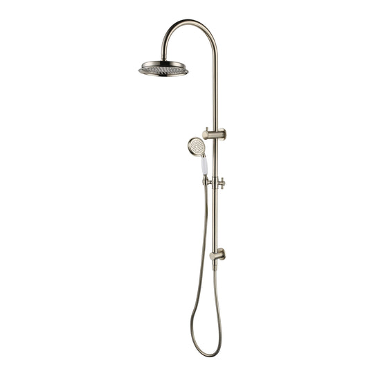 Montpellier Shower Column Set - Brushed Nickel