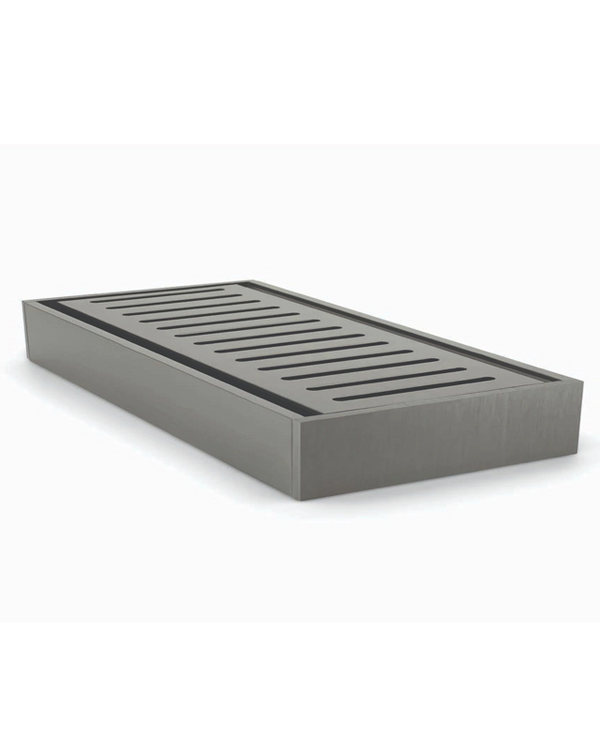100x100x26mm Gunmetal Ezy Flow Floor Grate