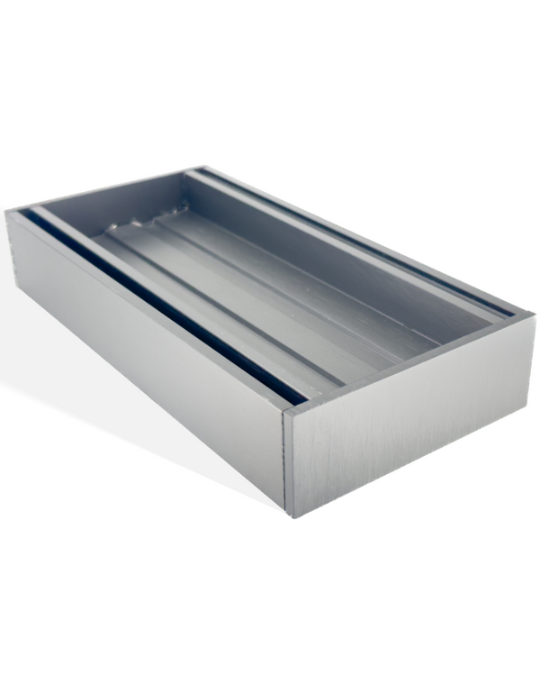 100x100x35mm Gunmetal Ezy Flow Tile Insert Grate