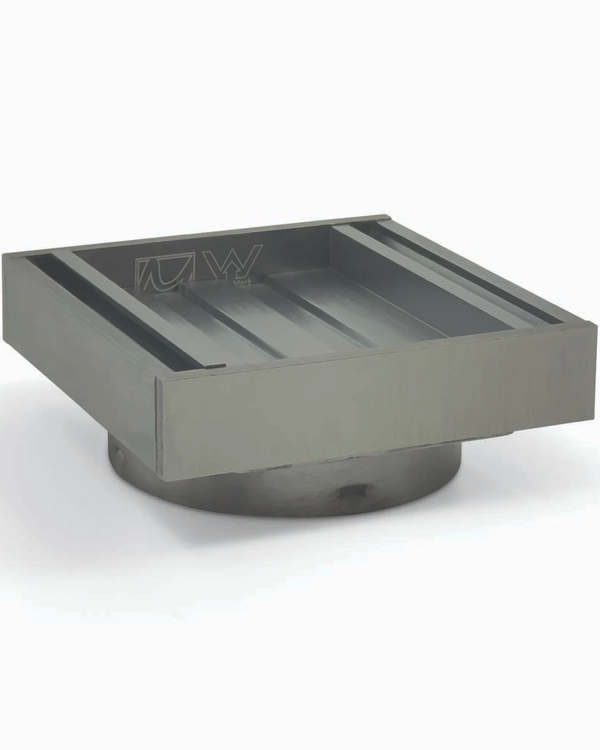 100*100*21mm Gun Metal Ezy Flow Guard Floor Waste Insert