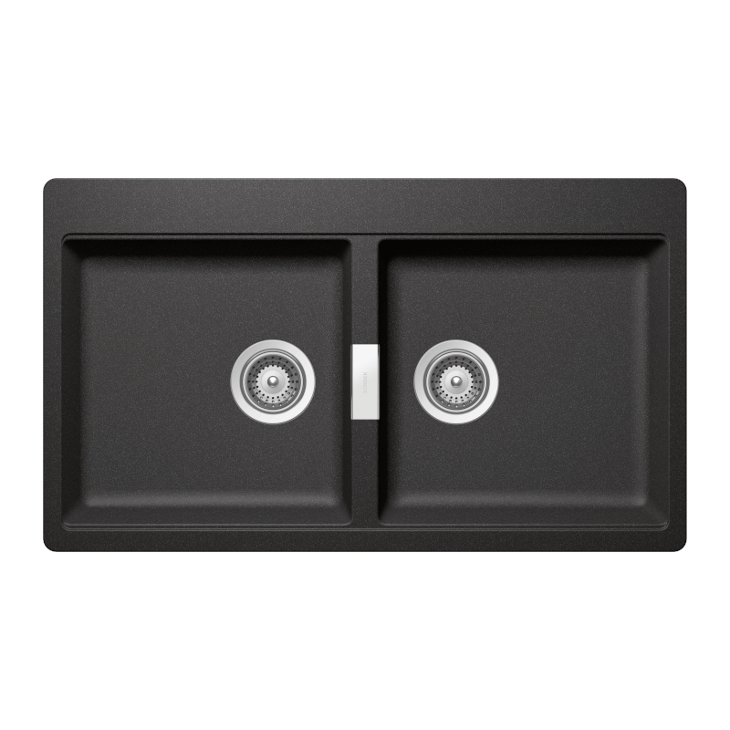 HORIZONT N200 STONE DOUBLE BOWL SINK