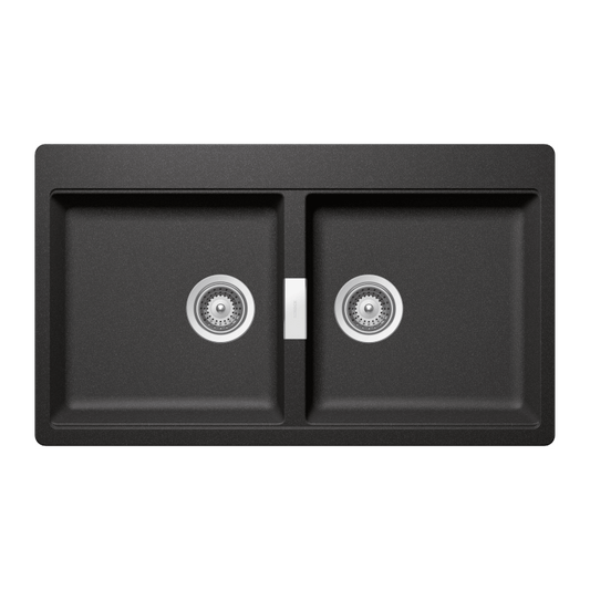 HORIZONT N200 STONE DOUBLE BOWL SINK
