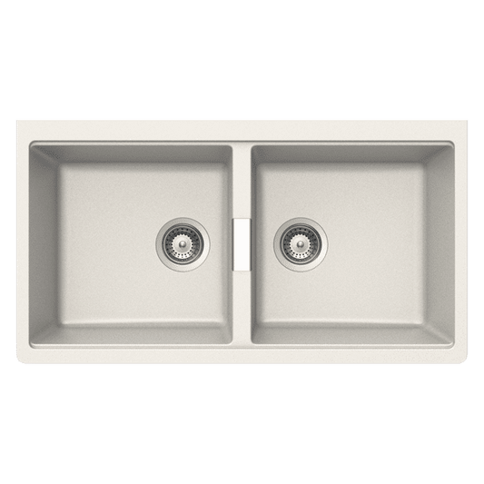 HORIZONT N200 POLARIS DOUBLE BOWL UNDERMOUNT SINK