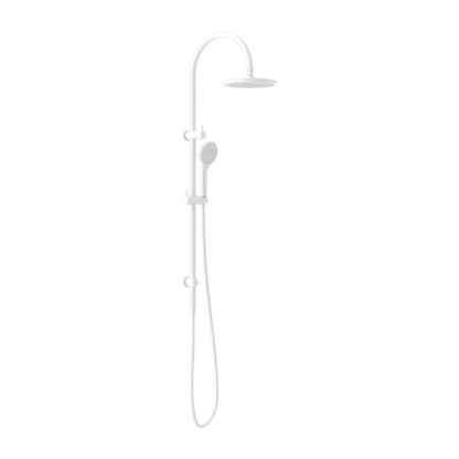 MECCA TWIN SHOWER WITH AIR SHOWER MATTE WHITE