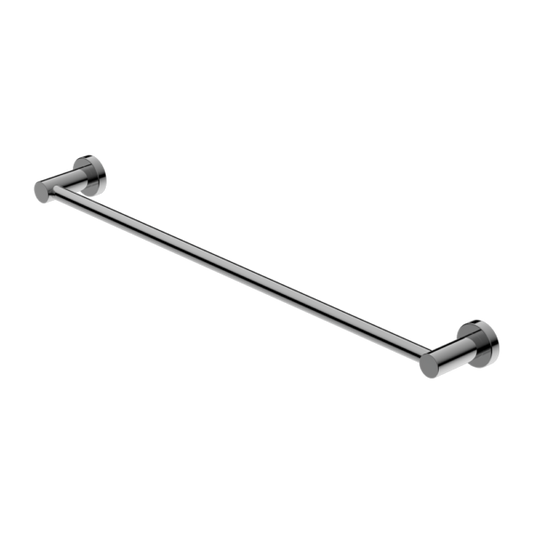 MECCA SINGLE TOWEL RAIL 600MM CHROME