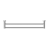MECCA DOUBLE TOWEL RAIL 800MM CHROME