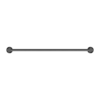 MECCA DOUBLE TOWEL RAIL 600MM GUN METAL
